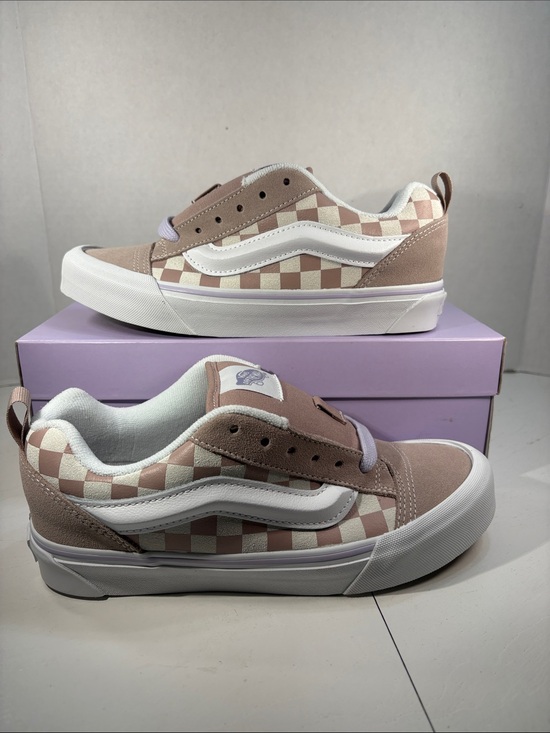 Vans Shoes - NWT Vans Knu Skool Checkerboard Skate Shoes Women’s 7.5